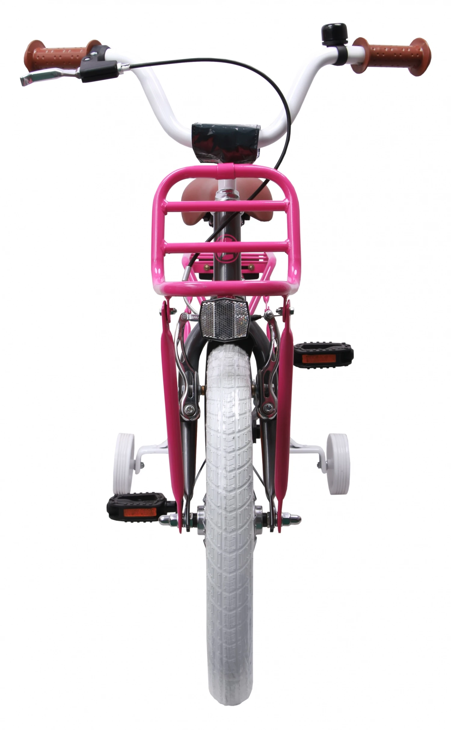 AMIGO Bloom 16 Inch Girls Coaster Brake Grey - Image 6