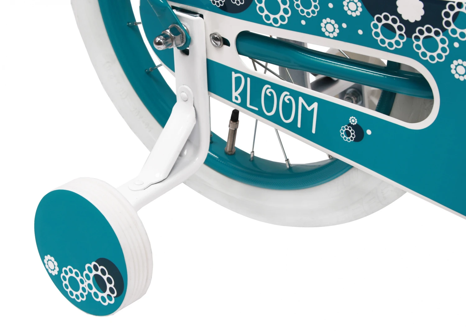 AMIGO Bloom 16 Inch Girls Coaster Brake Turquoise 4 AMIGO Bloom 16 Inch Girls Coaster Brake Turquoise - Image 4