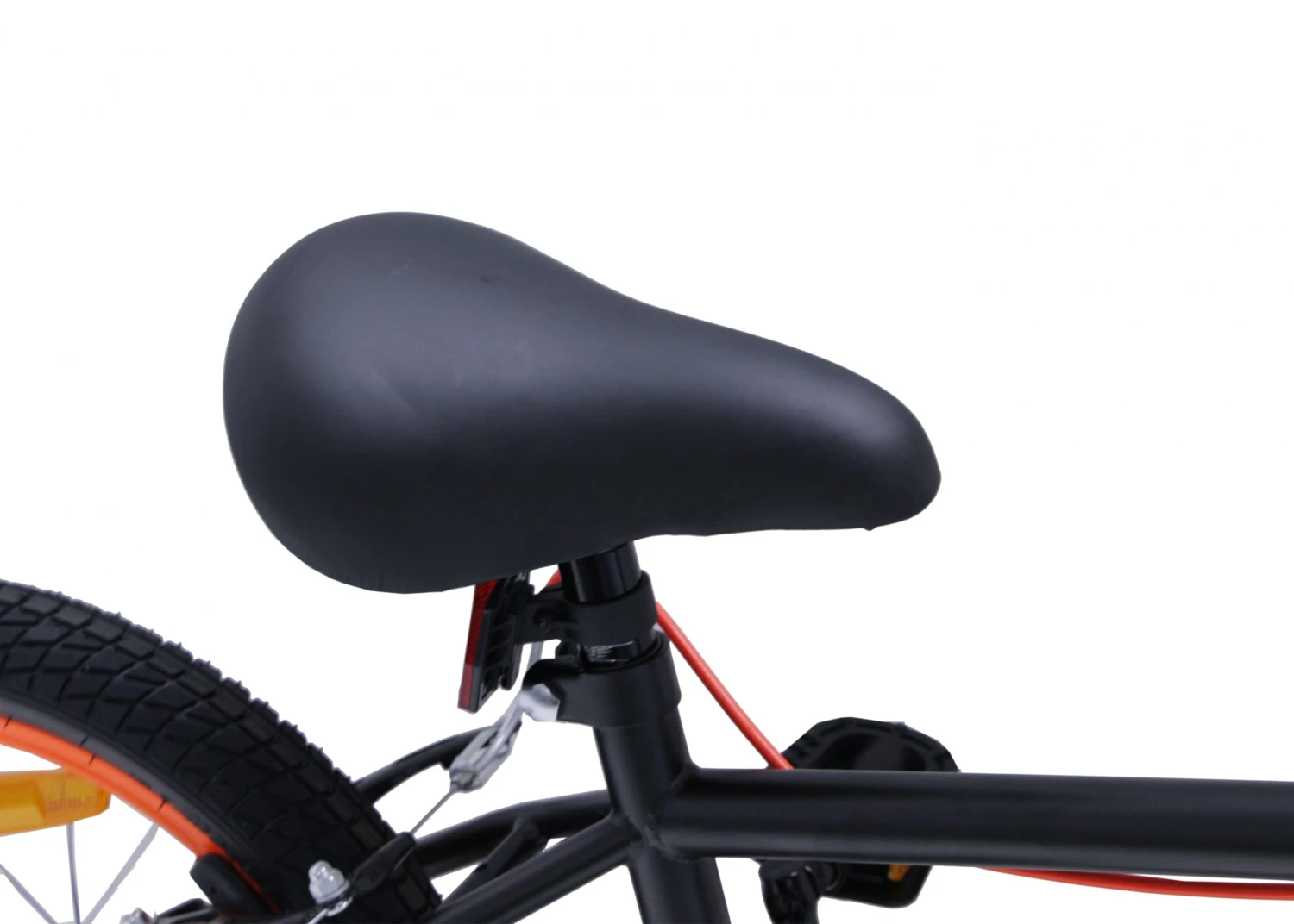 AMIGO BMX Danger 16 Inch Junior Rim Brakes Black/Orange - Image 6