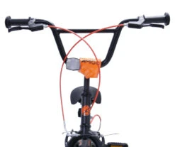 AMIGO BMX Danger 16 Inch Junior Rim Brakes Black/Orange -Discounted Bicycles amigo bmx danger 16 inch 254 cm junior v brakes zwart oranje 9 436758 20200812133017