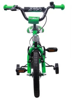 AMIGO BMX Turbo 14 Inch Boys Coaster Brake Green -Discounted Bicycles amigo bmx turbo 14 inch 21 cm jongens terugtraprem groen 8 310738 20190924140105