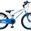 AMIGO Cross 20 Inch Boys Rim Brakes White/Blue