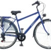 AMIGO Moves 28 Inch 50 Cm Men 6SP Rim Brakes Matte Blue