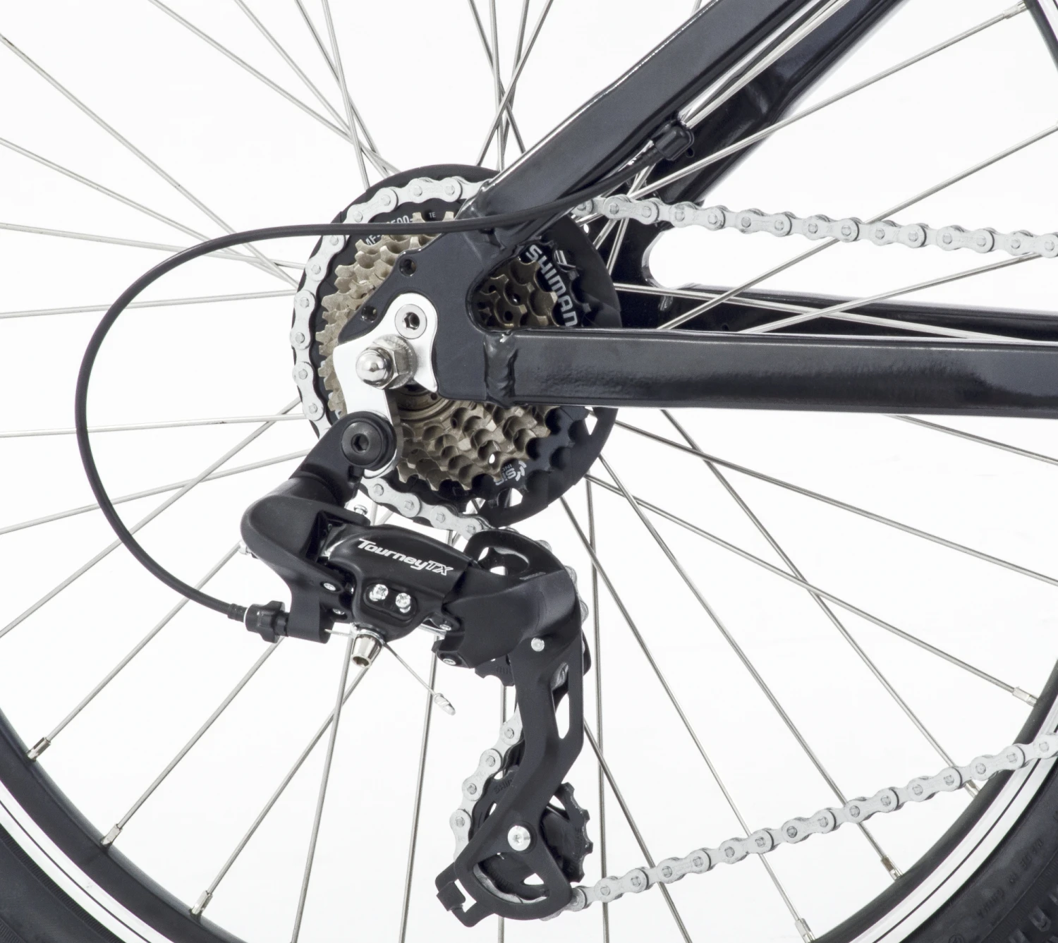 AMIGO Rider 24 Inch 36 Cm Junior 21SP Rim Brakes Black - Image 5