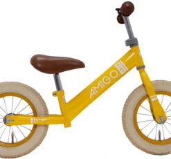 AMIGO Step 12 Inch Junior Yellow 12 AMIGO Step 12 Inch Junior Yellow -Discounted Bicycles amigo step 12 inch junior geel 5 504269 1606228704