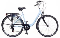 AMIGO Style 28 Inch Women 6SP Rim Brakes Light Blue