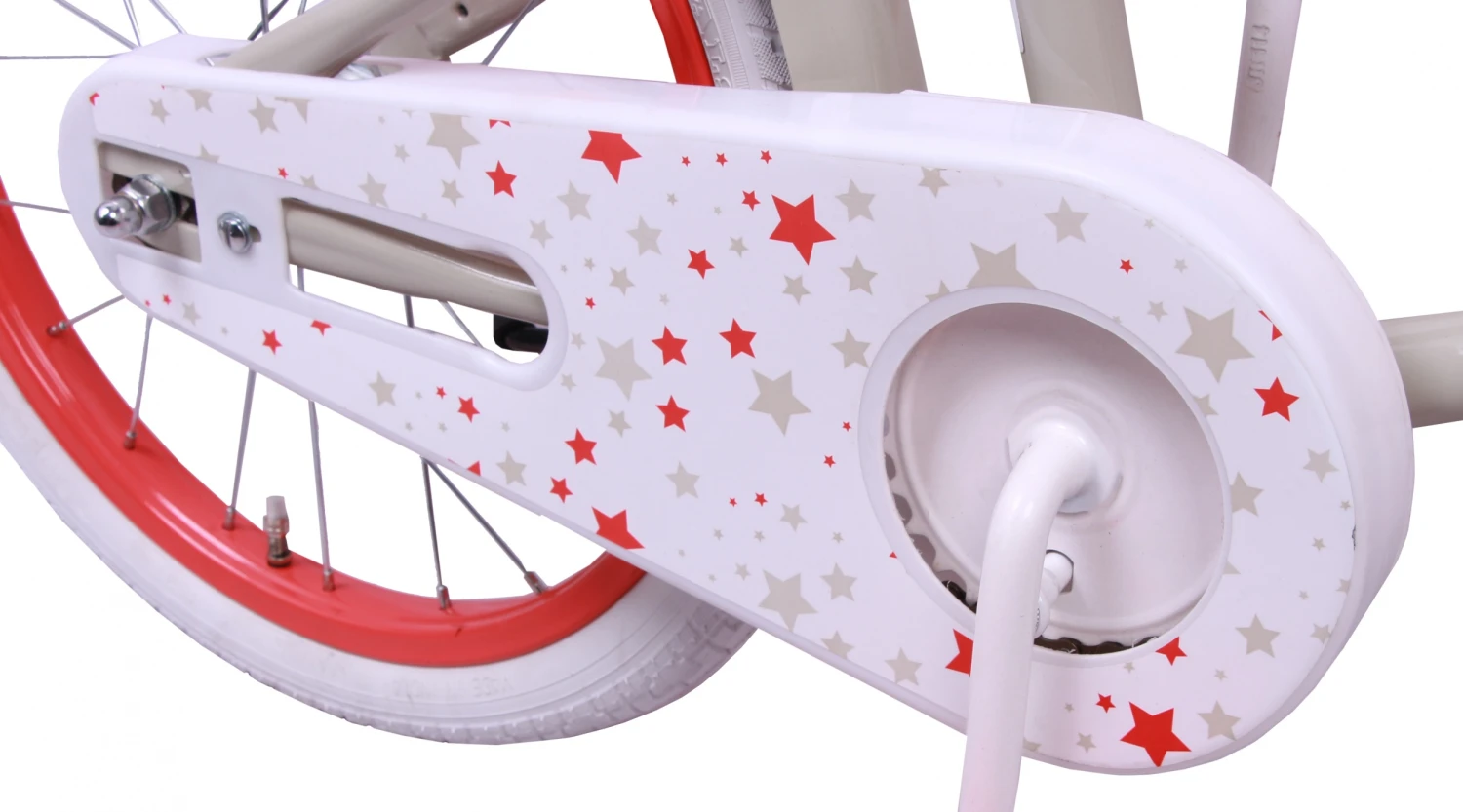AMIGO Superstar 18 Inch Girls Coaster Brake Cream 5 AMIGO Superstar 18 Inch Girls Coaster Brake Cream - Image 5