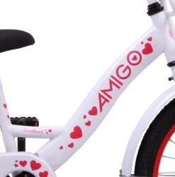 AMIGO Sweetheart-S7 20 Inch 29 Cm Girls Coaster Brake White -Discounted Bicycles amigo sweetheart 20 inch 29 cm meisjes terugtraprem wit 3 307211 20190802085852 1