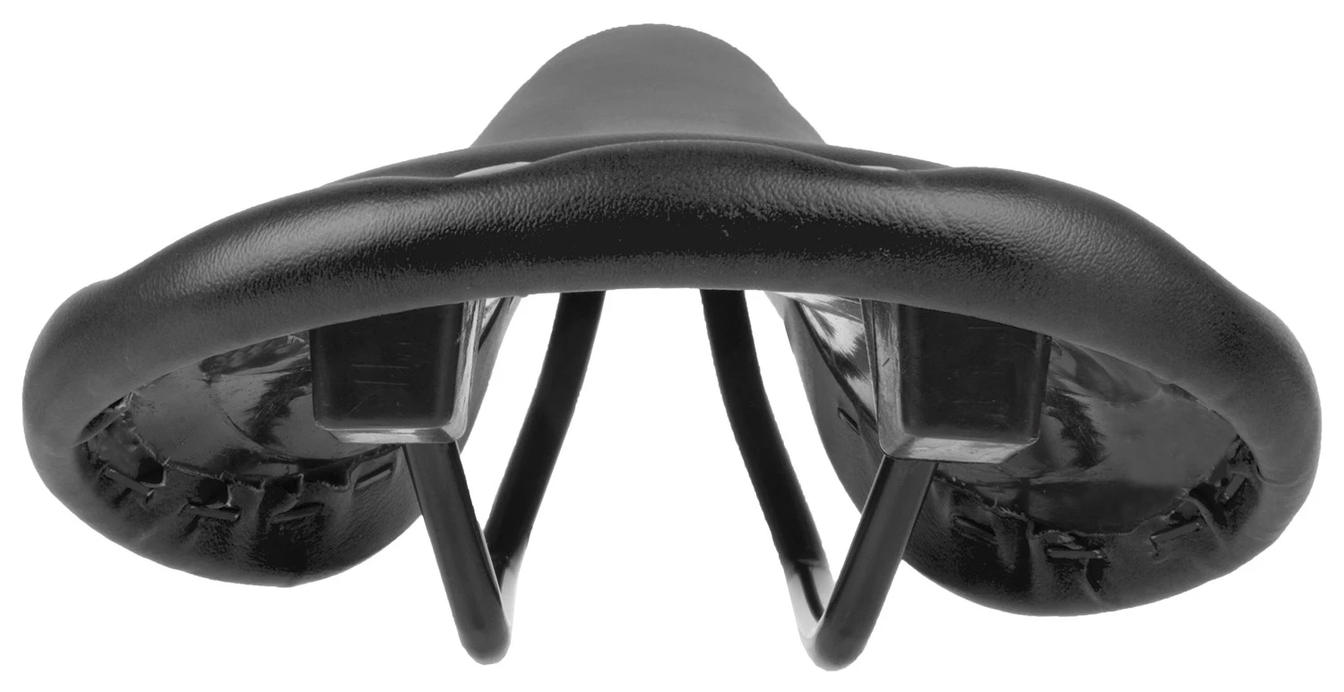 M-Wave Rivet Racing Saddle Unisex Imitation Leather Black - Image 2