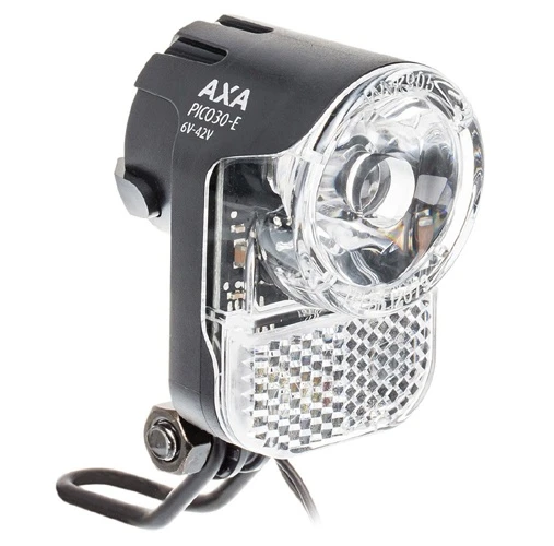 AXA Headlight Pico 30-E Switch Led E-bike Black