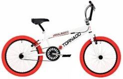 Bike Fun Tornado 20 Inch 31 Cm Unisex Rim Brakes White/Red