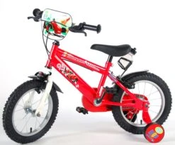 Disney Cars 14 Inch 23,5 Cm Boys Caliper Red -Discounted Bicycles disney cars kinderfiets 14 inch 235 cm jongens knijprem rood 8 339109 1575014220