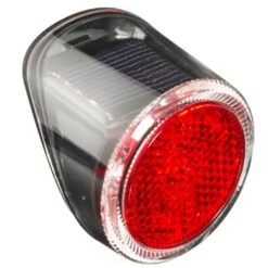 Falkx Rear Light Solar Energy Led Red/black