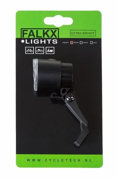 Falkx Headlight EL5C LED With Bracket 4.5 Cm Black - Image 2