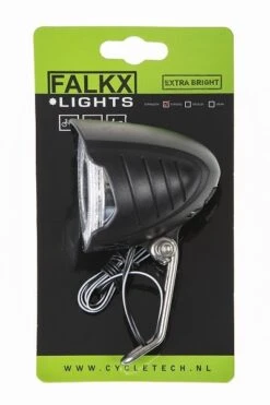 Falkx Headlight Er9a Hub Dynamo Black 5 Falkx Headlight Er9a Hub Dynamo Black -Discounted Bicycles falkx koplamp er9a naafdynamo zwart 3 256144 1540888840