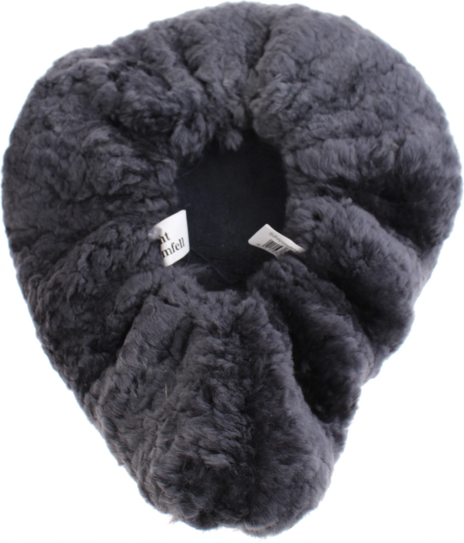 Hulzebos Saddle Cover Sheepskin Gray 28 Cm 2 Hulzebos Saddle Cover Sheepskin Gray 28 Cm - Image 2