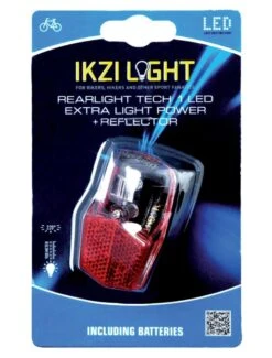 Ikzi Light Rear Light Led Batteries Red/black -Discounted Bicycles ikzi light achterlicht led batterijen rood zwart 2 96197 20190201093414