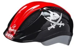 KED Bicycle Helmet Meggy Sharkyboys Black/red