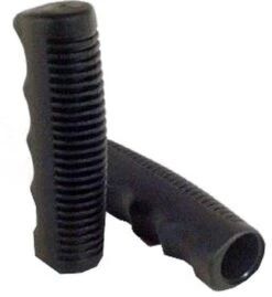 Lamel Grips 23 Mm Rubber Black 2 Pieces