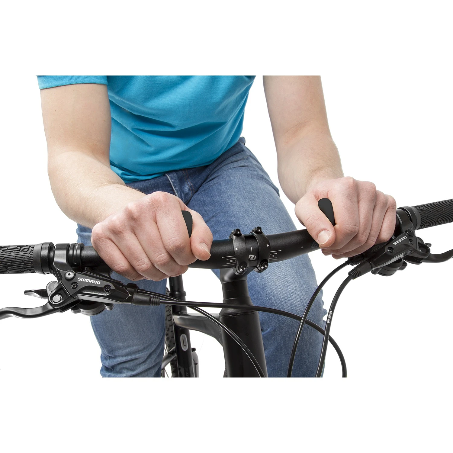 M-Wave Bar Ends Be Anatom Inblack 2 Pieces - Image 2