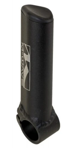M-Wave Handles Bar END Short Aluminium Matt Black Per 2 St.