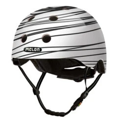 Melon Bicycle Helmet Urban Active Polycarbonate White