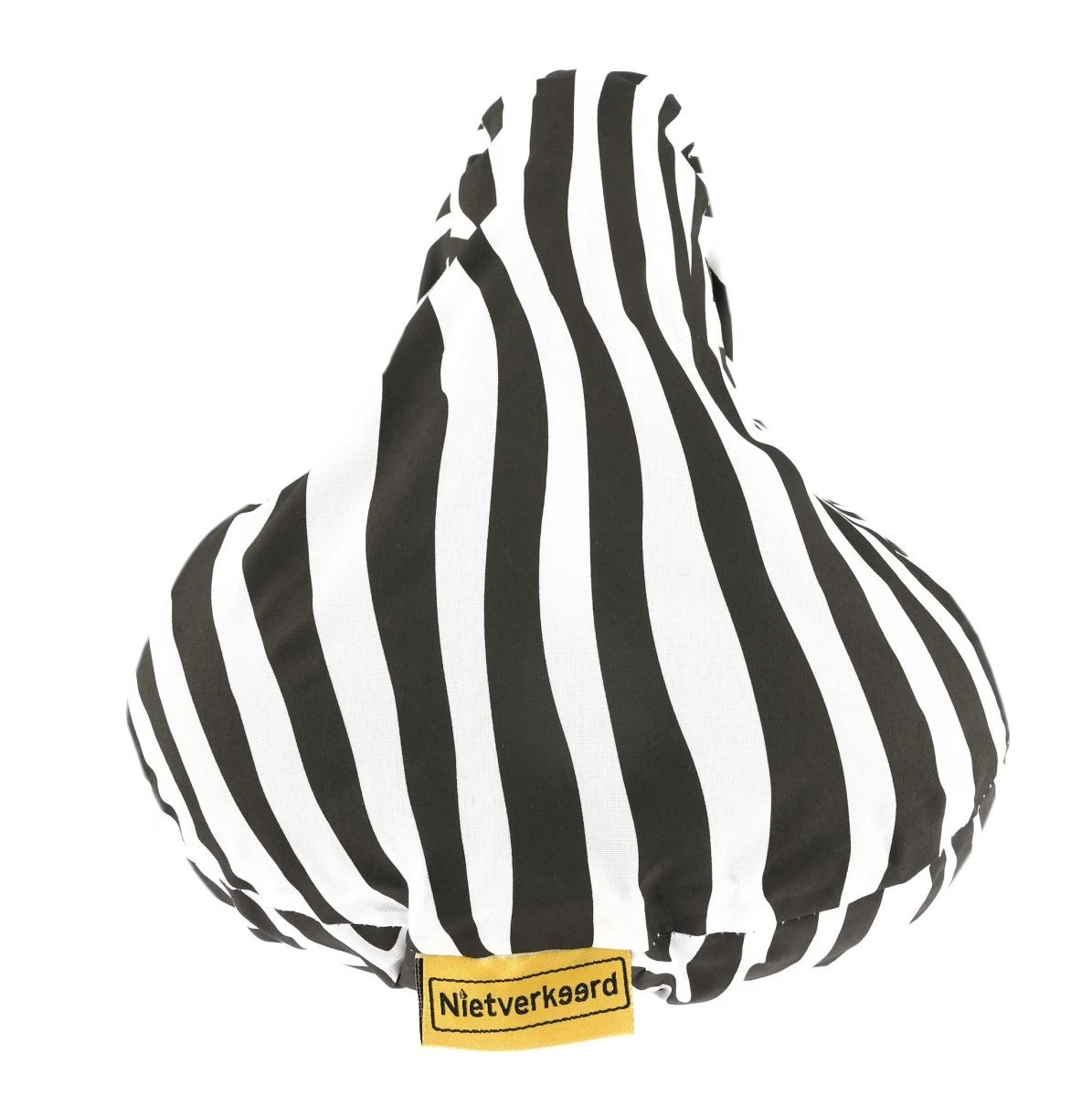 Niet Verkeerd Saddle Pad Striped 17 X 25 Cm Polyester Black/white