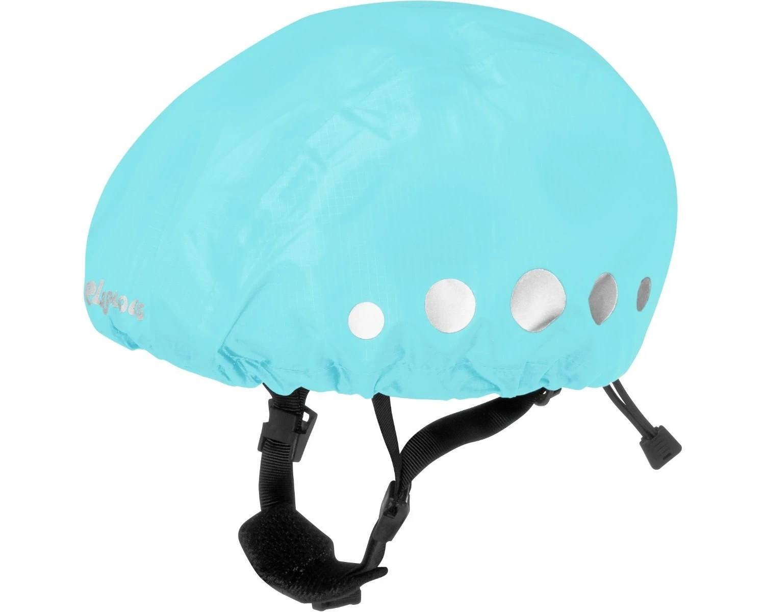 Playshoes Rain Cover Bicycle Helmet Polyester Turquoise Size S 1 Playshoes Rain Cover Bicycle Helmet Polyester Turquoise Size S