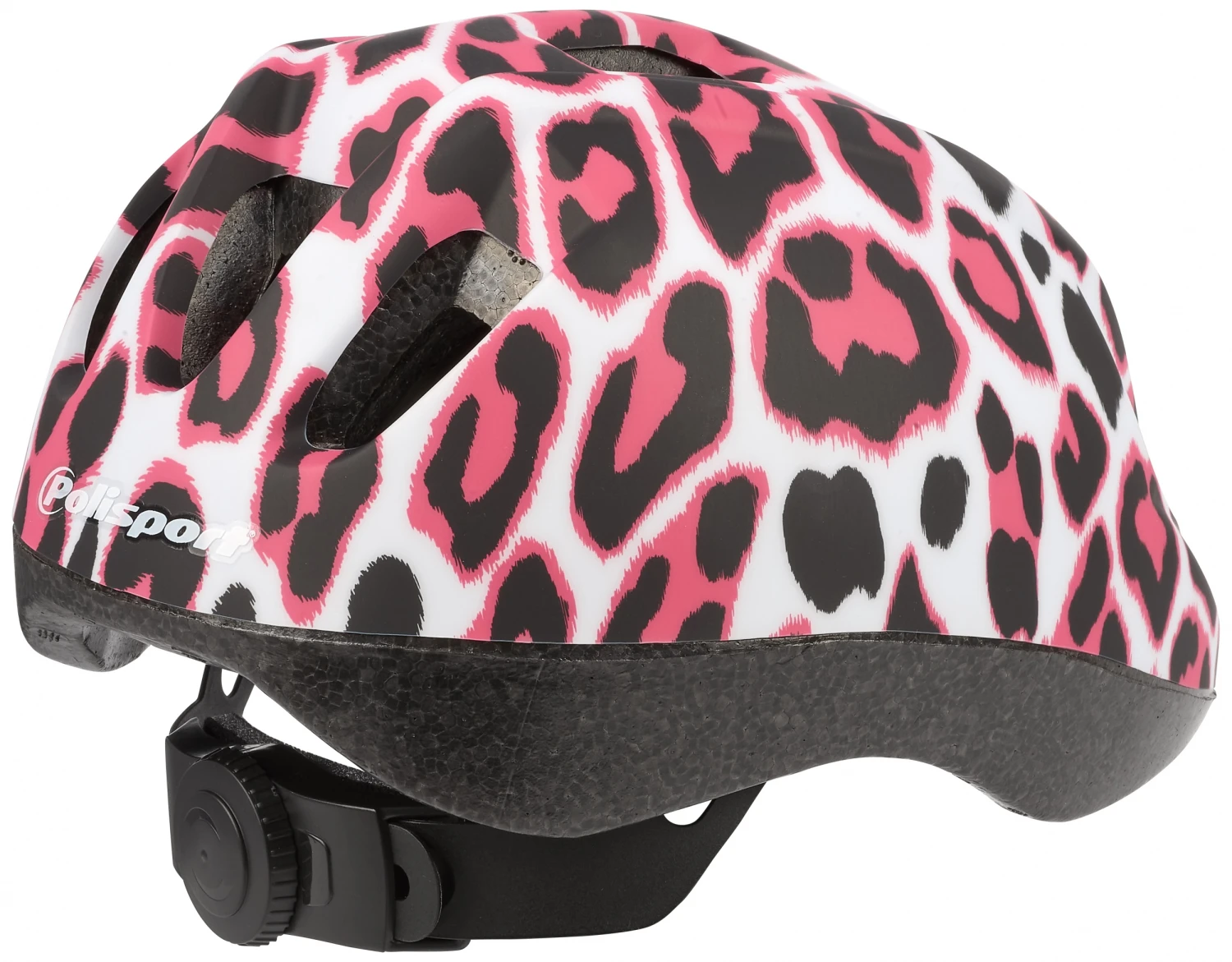 Polisport Bicycle Helmet Pinkey Cheetah XS Girls Pink - Image 2