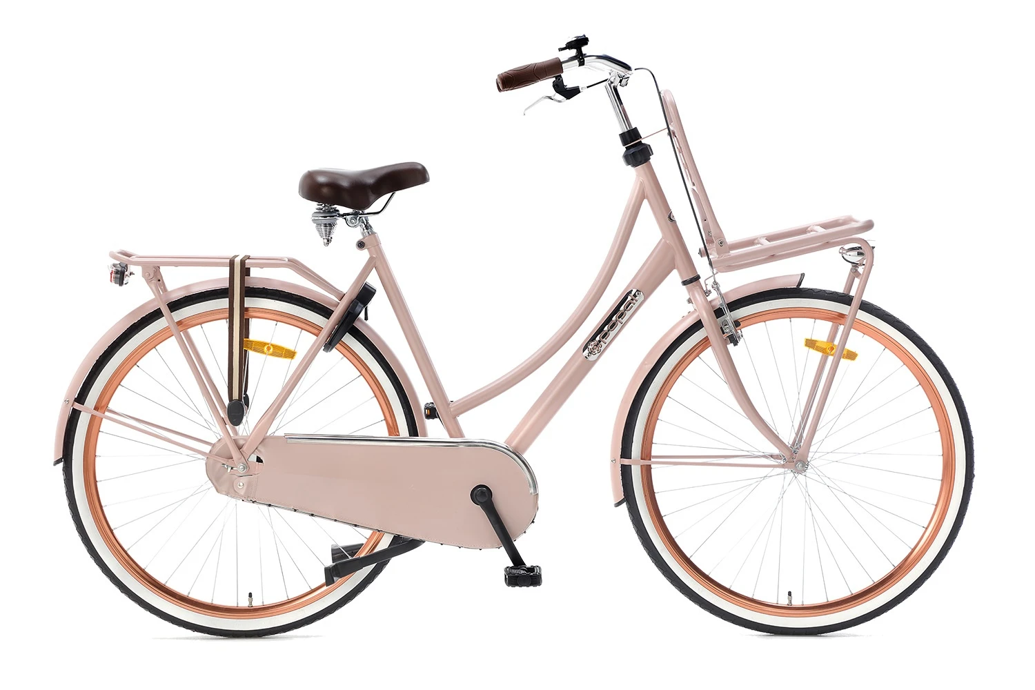 Popal Daily Dutch Basic 28 Inch Women Coaster Brake Salmon