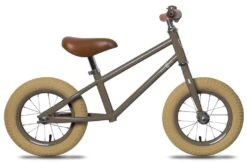 Rebel Kids Loopfiets Heinje 12 Inch Boys Taupe