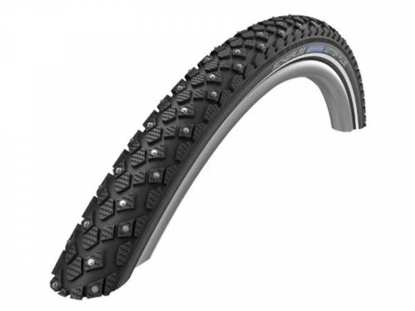 Schwalbe Tyre Marathon Winter Plus 28x1.60 (42-622) Black 1 Schwalbe Tyre Marathon Winter Plus 28x1.60 (42-622) Black