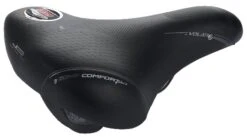 Selle Bassano Bigcity Volare 3 Zone Comfort Plus Saddle Black