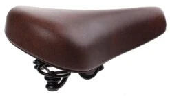 Selle Comfort City Saddle City Bike Unisex Brown