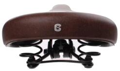 Selle Comfort City Saddle City Bike Unisex Brown -Discounted Bicycles selle comfort zadel city stadsfiets unisex bruin 3 270456 1547476595