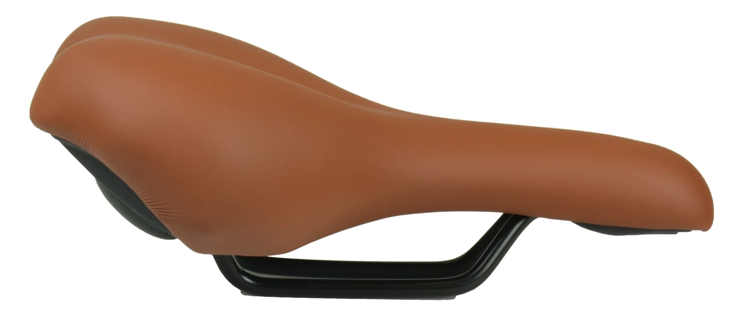 Selle Monte Grappa Saddle Nevea260 X 205 Mm Ladies Coffee Light Brown - Image 2