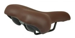 Selle Monte Grappa Saddle Nevea 260 X 205 Mm Ladies Dark Brown
