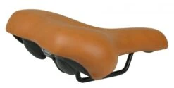 Selle Monte Grappa Saddle Nevea 260 X 205 Mm Honey Light Brown