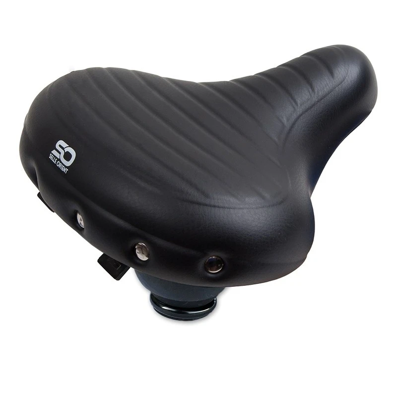 Selle Orient Saddle Relaxelastomer Unisex 270 X 244 Mm Black