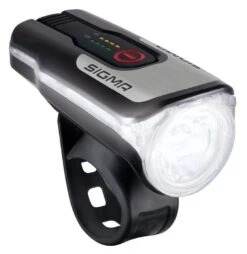Sigma Headlight Aura 80Lux Led USB Rechargeable Black