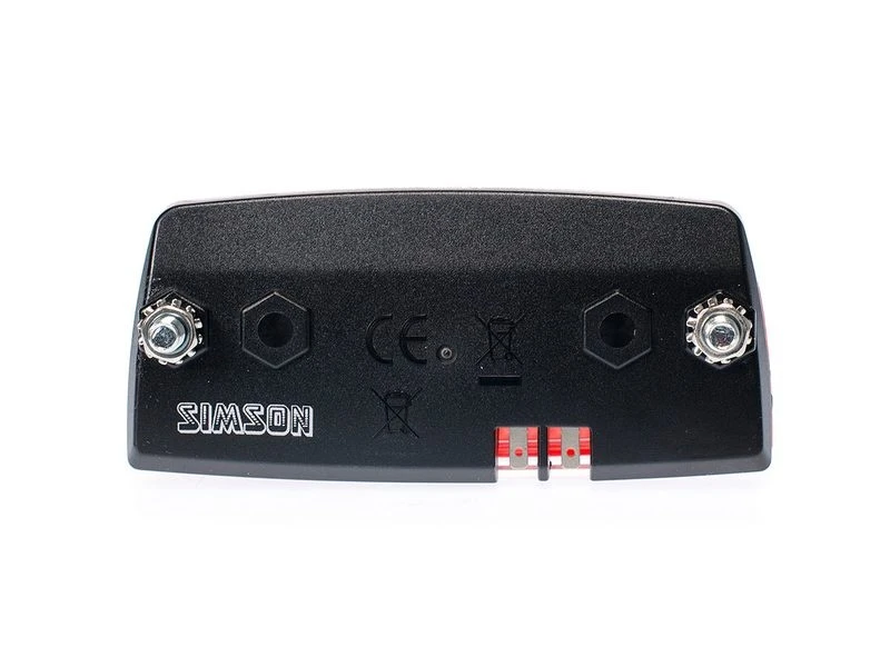 Simson Rear Light Airy Led Hub Dynamo Luggage Carrier Red 3 Simson Rear Light Airy Led Hub Dynamo Luggage Carrier Red - Image 3