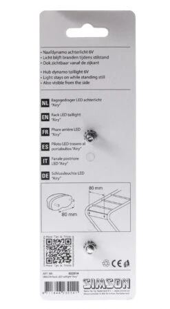 Simson Rear Light Airy Led Hub Dynamo Luggage Carrier Red 9 Simson Rear Light Airy Led Hub Dynamo Luggage Carrier Red -Discounted Bicycles simson achterlicht airy led naafdynamo bagagedrager rood 5 271198 1547809754