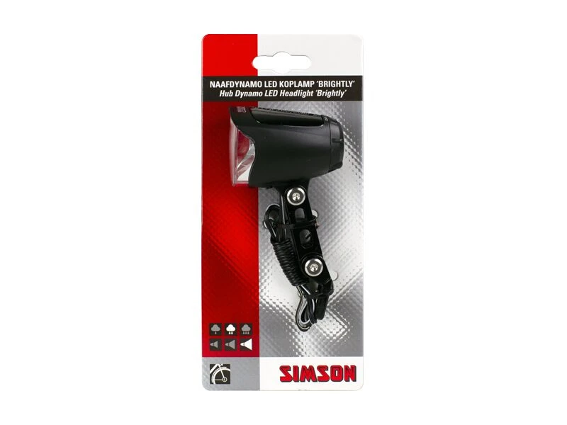 Simson Information Brightly Hub Dynamo Led 70 Lux Black - Image 5