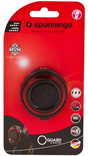 Spanninga Rear Light O-Guard Black 5 Spanninga Rear Light O-Guard Black - Image 5