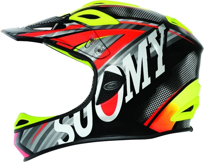 Suomy Helmet Jumper Carbon Unisex Black / Red / Yellow 1 Suomy Helmet Jumper Carbon Unisex Black / Red / Yellow