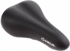 Velo Tube Saddle Junior Synthetic/steel Black