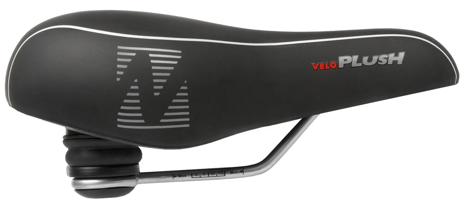 Velo Plush Gel Saddle Elasto 275 X 211 Mm Black - Image 3