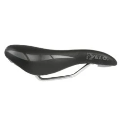 Velo Saddle Wide Channel M Black -Discounted Bicycles velo zadel wide channel m zwart 4 41728