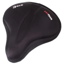 Velo Anatomic Gel Saddle Cover Large Black