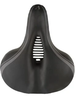 Ventura Gel Saddle O-Zone 255 X 210mm Black -Discounted Bicycles ventura gel zadel o zone 255 x 210mm 3 75151